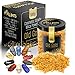 FIREDOTS Old Royal Gold Mica Powder - 100 grams - Epoxy Resin Color Pigment - Metallic Gold Mica Powder for Epoxy Resin - Gold Epoxy Pigment Powder - Epoxy Color Pigment - Epoxy Resin Pigment