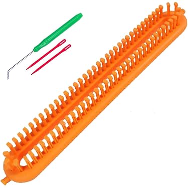 Amazon.com: Dense Teeth Rectangle Knitting Looms，Plastic Weaving