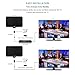 TV Antenna, Indoor Amplified Digital HDTV Antenna, 50 Mile Range With Detachable Amplifier Signal Booster For 1080P High Reception, USB Power Supply And 13.2' Coaxial Cable - Black