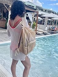 Generic Student Backpack, Semi-Transparent Mesh