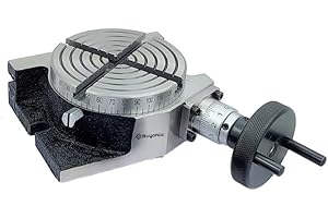 4'' inch - 100mm Rotary Table Horizontal & Vertical Model Precision, Rotary,Milling,Indexing machine Table
