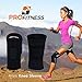 ProFitness Knee Sleeves (One Pair) Knee Support For Joint Pain & Arthritis Pain Relief - Effective Support for Running, Pain Management, Arthritis Pain, Surgery Recovery (Medium, Black/White)