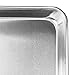 Set of 2 - TrueCraftware 18 Gauge Aluminium Commercial Baker's Half-Size Sheets / Baking Trays / Pan / 13 x 18