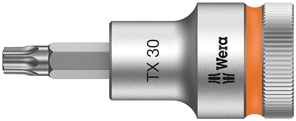 Wera 8767 C HF TORX® Zyklop holding function bit socket, 1/2" drive, TX 30x60mm, 05003833001
