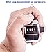 AFUNTA 4 Digit Hand Tally Counters with Lanyards, 4 Pack Mechanical Lap Trackers Manual Clickers with Metal Finger Ring Hoop Holder and Black Strings - Silver