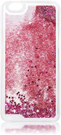 Dramhk iPhone6/6S Plus case,Cool Quicksand Moving Stars Bling Glitter Floating Dynamic Flowing Case Liquid Cover for Iphone6/6S Plus (5.5")