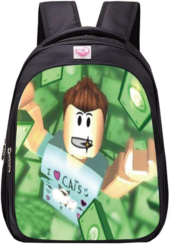 Unisex Roblox School Backpack Game Printed Backpack Suitable for Boy and Girl Casual Backpack