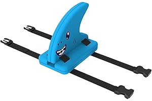 KIDS SWIMMBOARD - Kids Swim Float Belt, Shark Fin Swim Aid | Kids Swimboard Multifunctional Swim Float, Shark Fin Appearance 