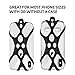 ROCONTRIP Universal Cell Phone Lanyard Holder (Black)