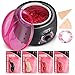 Home Wax Kit Electric Wax Warmer hair removal home waxing kit Hot Waxing Kit with Bonus Wax and Application Tools for Pain Free Body Face Bikini Hair Removal With Led Screen