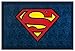 Wildkin Kids 39 x 58 Inch Rug for Boys and Girls, Made From Durable Nylon Material, Features Skid-Proof Backing and Serged Borders, Perfect for Classrooms, Playrooms and Bedrooms, BPA-Free (Superman)