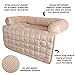 Furniture Protector Pet Cover for Dogs and Cats with Shredded Memory Foam filled 3-Sided Bolster Soft Plush Fabric by PETMAKER Â- 30Â” x 30.5Â” Beigethumb 2