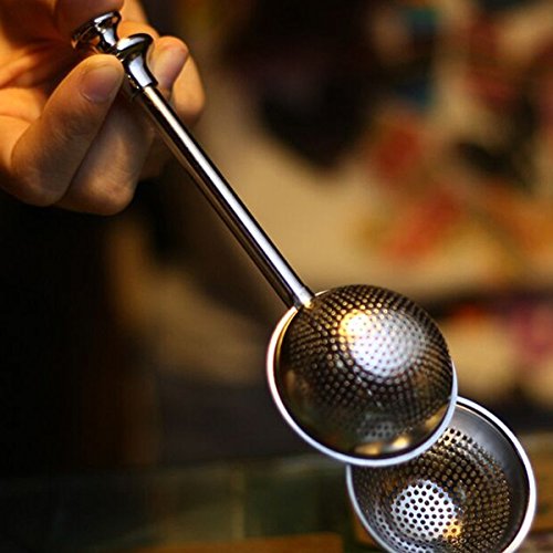 Stainless Steel Mesh Ball Spice Herbal Loose Leaf Infuser Tea Strainer Filter by DOM