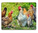 Mouse pad Gaming Mouse pad Chicken Party in The