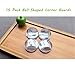 Janteen Furniture Corner Guards,Corner Protector,Edge Safety Bumpers,Baby Safety Proofing Corner Guards with Adhesive,L-Shaped & Ball-Shaped,30 Pack