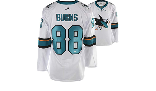 brent burns signed jersey