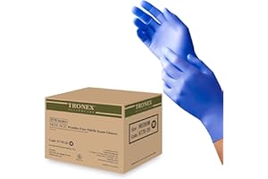 TRONEX 9770 Chemo-Rated Allergy Free Nitrile Exam Glove, Accelerator-free, Hypoallergenic Nitrile Gloves