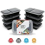 The Smart Box - Tupperware Containers - Reusable Bento Box And Meal Prep Containers With Compartments. Reusable, BPA Free, Microwave Dishwasher Freezer Safe