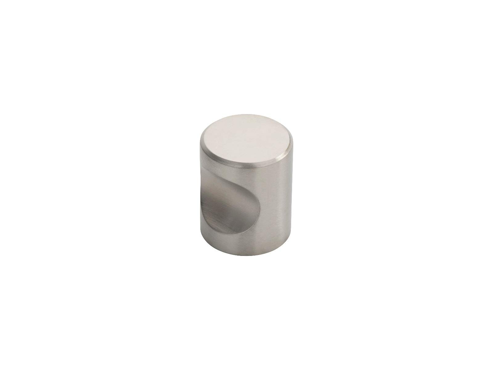 Carlisle Brass FTD430CSS FTD Cylindrical KNOB 25MM, Satin Stainless Steel, 25 mm