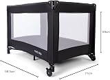 Red Kite Black Sleep Tight Travel Cot - Portable Baby Crib view 4