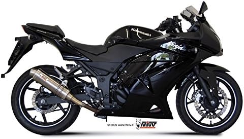 Kawasaki Ninja 250R 2011 Exhaust Mivv Terminal GP TITANIUM