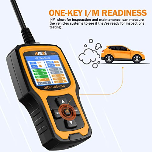 ANCEL AD410 Enhanced OBD II Vehicle Code Reader Automotive OBD2 Scanner