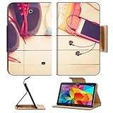 Samsung Galaxy Tab 4 8.0 Flip Case Set for sports activities on white wooden backgroundvintage color toned image 37915977 by Liili Customized Premium Deluxe Pu Leather generation Accessories HD Wifi 16gb 32gb Luxury Protector Case