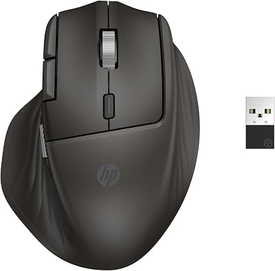 780M Ratón Inalámbrico Ergonómico con Desplazamiento Ultra Rápido, Supercondensador Recargable, 6K dpi, Bluetooth, Rueda de Desplazamiento Lateral, Multi Dispositivo, Compatible con Windows y Mac