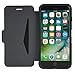 OTTERBOX STRADA SERIES Case for iPhone 8 PLUS & iPhone 7 PLUS (ONLY) - Retail Packaging - SHADOW (BLACK/PEWTER)