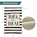 AVOIN colorlife Trick or Treat Garden Flag 12 x 18 Inch Double Sided Outside, Halloween Holiday Yard Outdoor Flag