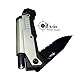 Best Tactical Survival Knife 5-in-1 Tactical Pocket Folding Knife with LED Light, Seatbelt Cutter, Glass Breaker & Magnesium Fire Starter With Prime Quality Leather Cover