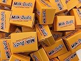 Milk Duds Candy, Caramel in Milk Chocolate, Snack Size Boxes (Pack of 4 Pounds)