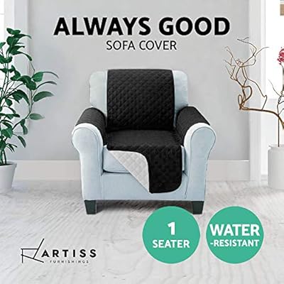 Artiss Sofa Cover Quilted Couch Covers Lounge Protector Slipcovers