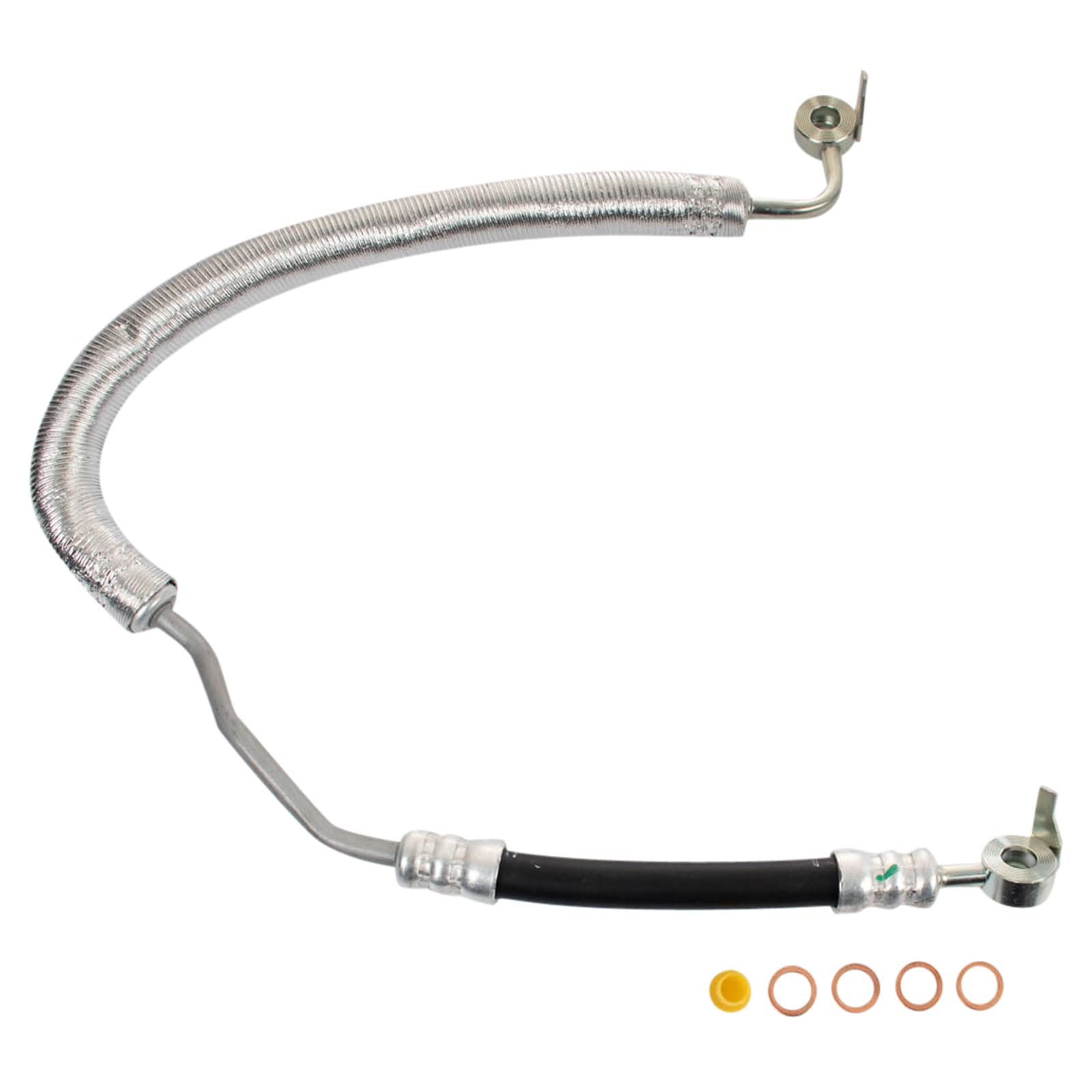 TRQ Power Steering Pressure Line Hose Assembly