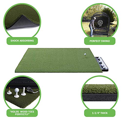 DURAPRO Perfect Reaction Golf Mat 3x5 Feet Premium Turf Indoor