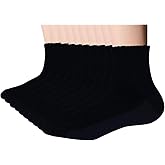 EnerWear 10P Pack Unisex Cotton Moisture Wicking Cushion Ankle Socks