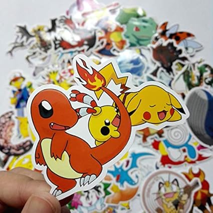 Fsvgc Pegatinas De Pokemon Graffiti Con Dibujos Animados Para Maleta Impermeable 60 Hojas Amazon Es Coche Y Moto