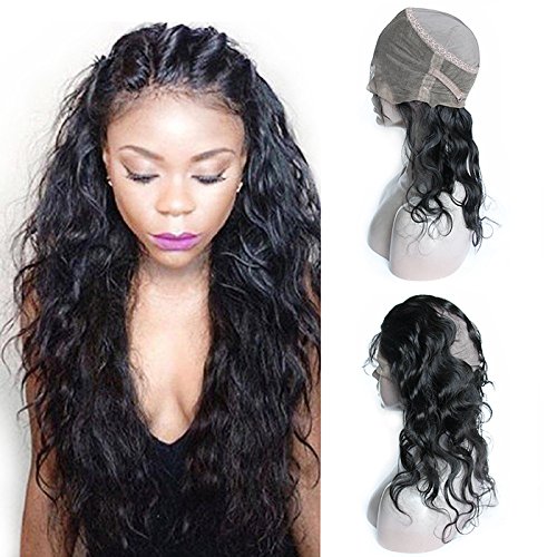 Amazon Com Ms Fenda 360 Lace Frontal With Wig Cap With Two