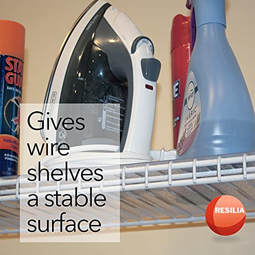 Heavy Duty Vinyl Closet Shelf Liner for Wire Racks or Shelving for