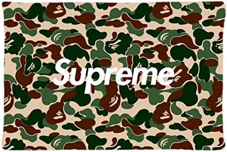Bape Pattern Unique Fashion DIY Image Custom Pillow Case 20X30 inches Bedroom Decorative Pillowcase Cover Sofa Home Decor