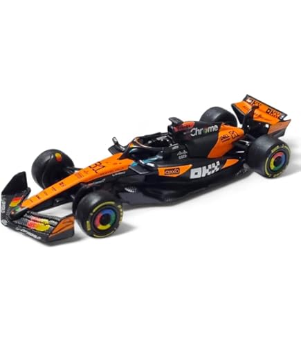 Amazon.com: Bburago 1/43 Scale Formula 1 McLaren F1 MCL36#3 Daniel