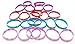 Gingerscoolstuff Emoji Theme Party Favors. 85 Piece Set of Slap Bracelets, Charms, Coin Purses, Stickers and Silicone Bracelets.