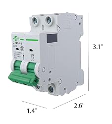 ZGLEDUN AC Miniature Circuit Breaker, 2 Pole 40