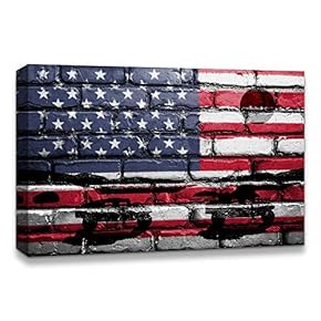 Memorial Day Painting Artwork for Home Framed