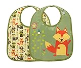 Sugarbooger Mini Bib Gift Set, What Did the Fox Eat, 2 Count