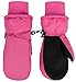 SimpliKids Children's Snowboard Toddler Mittens Sports Waterproof Winter Girls Mittens Gloves,XS,Fuchsia