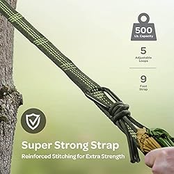 Durable Hammock 400 lb Capacity - Lightweight Nylon