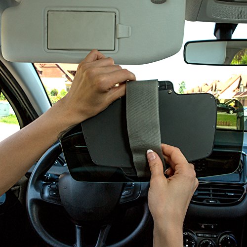 Sunset Car Sun Visor Extender by Front & Side Window Sun Shield & Shade