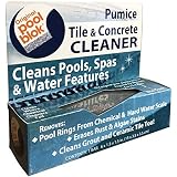 US Pumice Pool Blok, PB-80, Pool Tile & Concrete Cleaner, Pumice Block, Pumice Stone for Cleaning Pools, Spas & Water Features, Pool and Spa Cleaner, 6-1/2