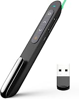 Norwii N76 Wireless Presentation Clicker 100M USB Rechargeable Hyperlink Clicker